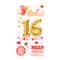12 Pack: Sweet 16 Dimensional Stickers by Recollections™